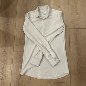 Mizzen+Main Classic Light Gray Dress Shirt